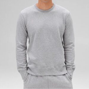 Reigning Champ lightweight TERRY SLIM CREWNECK